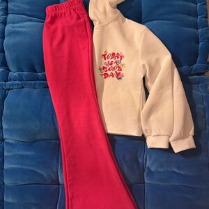 Hot pink pant outfit